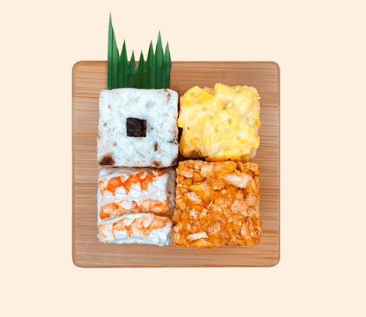 Pupper Squares Sushi Sampler