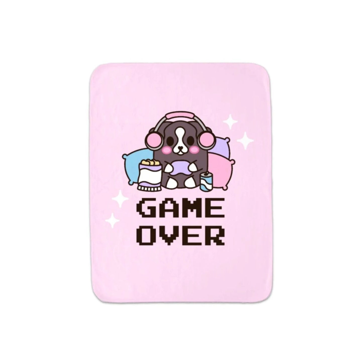 Kawaii Game Over Blanket