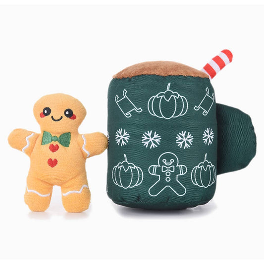 Gingerbread Hot Cocoa Nosework Toy